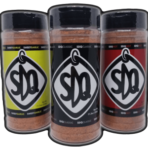 3 variety pack of SDQ BBQ Rubs